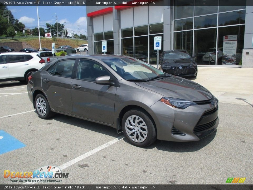 2019 Toyota Corolla LE Falcon Gray metallic / Black Photo #1