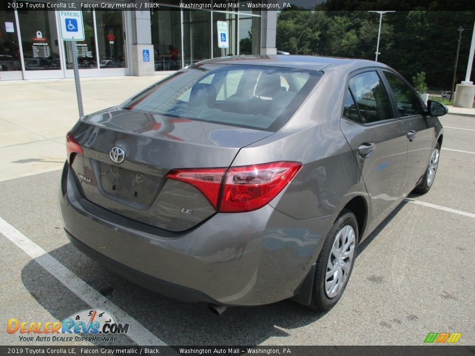 2019 Toyota Corolla LE Falcon Gray metallic / Black Photo #3