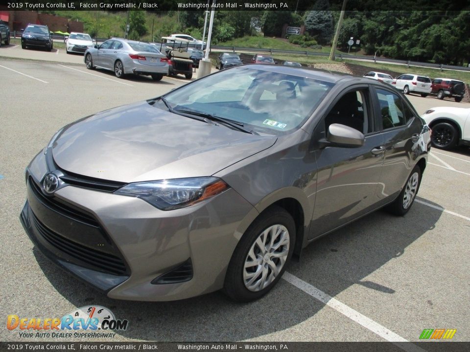 2019 Toyota Corolla LE Falcon Gray metallic / Black Photo #9