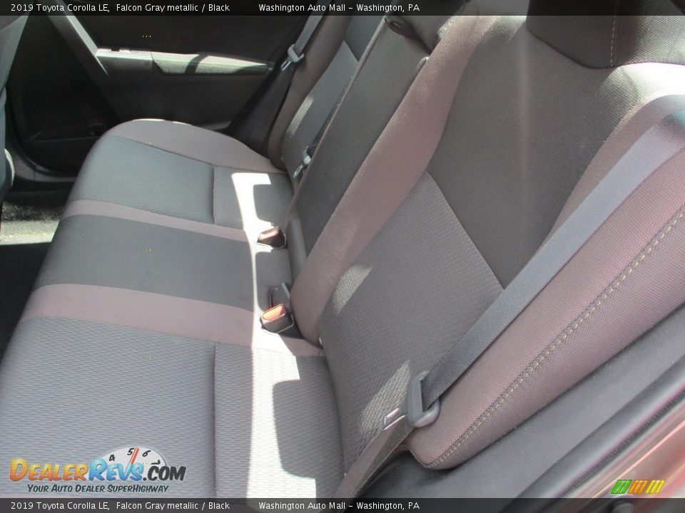 2019 Toyota Corolla LE Falcon Gray metallic / Black Photo #15