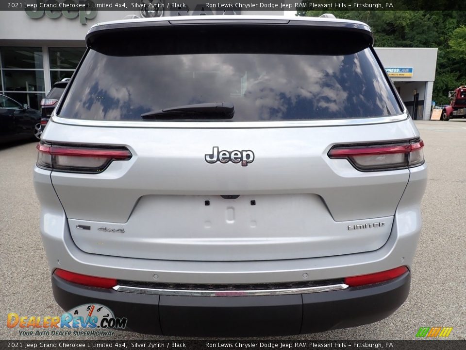 2021 Jeep Grand Cherokee L Limited 4x4 Silver Zynith / Black Photo #4