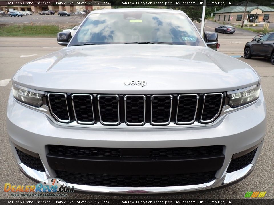 2021 Jeep Grand Cherokee L Limited 4x4 Silver Zynith / Black Photo #9
