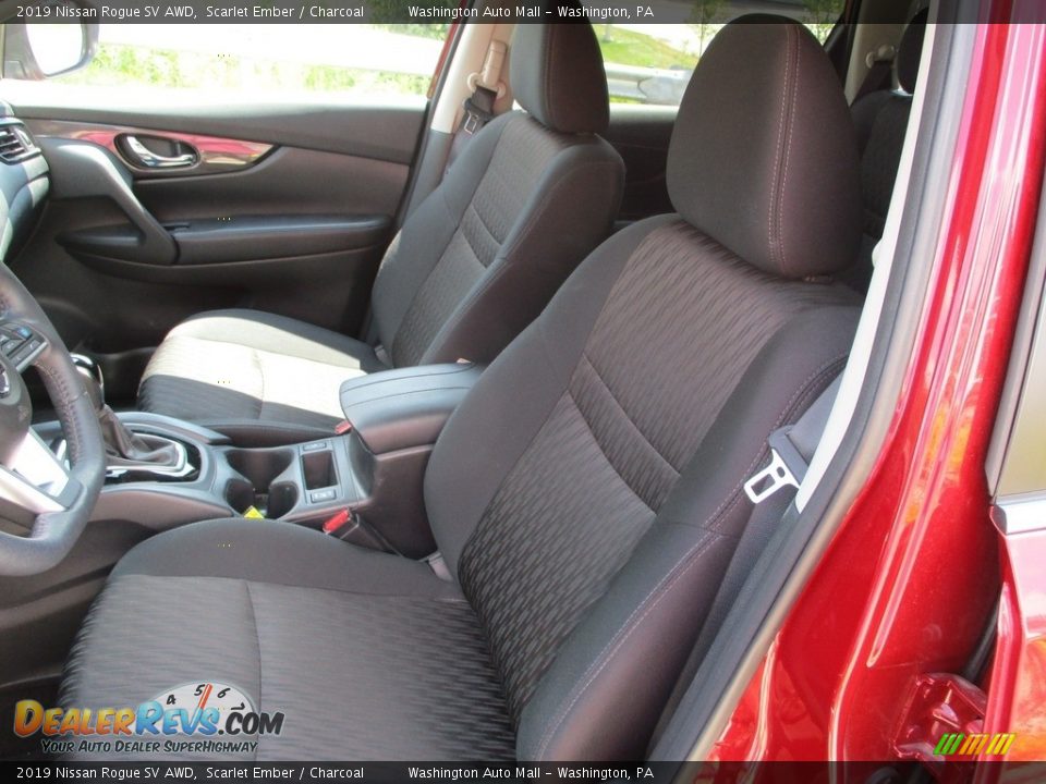 2019 Nissan Rogue SV AWD Scarlet Ember / Charcoal Photo #12