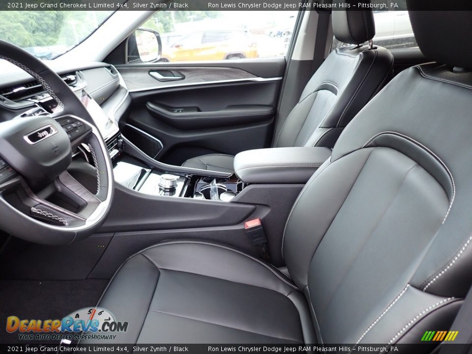 2021 Jeep Grand Cherokee L Limited 4x4 Silver Zynith / Black Photo #11