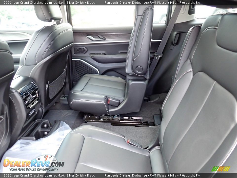 2021 Jeep Grand Cherokee L Limited 4x4 Silver Zynith / Black Photo #12