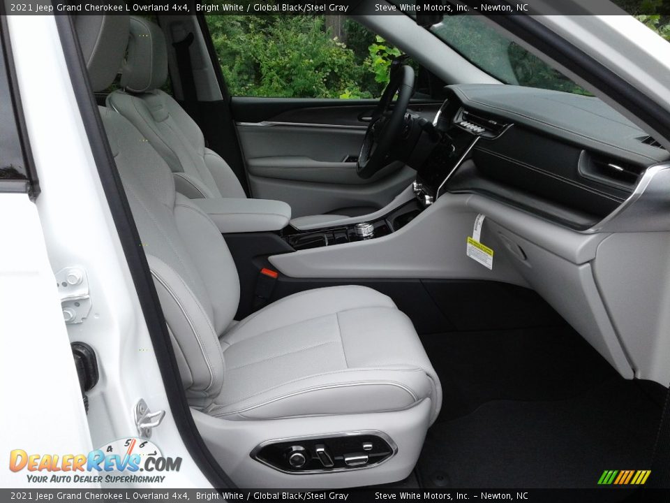 Front Seat of 2021 Jeep Grand Cherokee L Overland 4x4 Photo #21