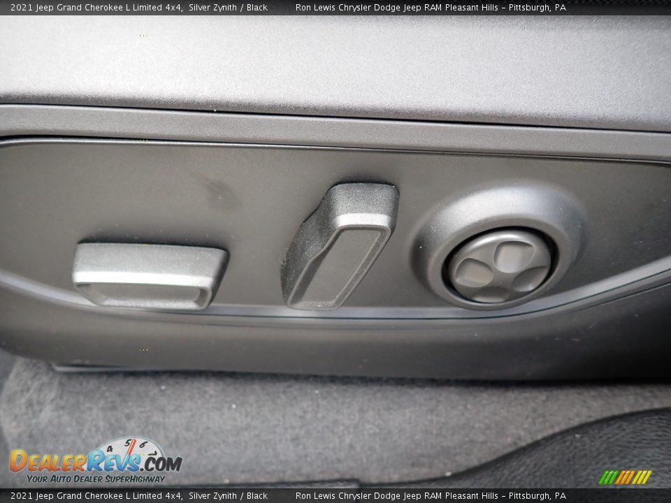 2021 Jeep Grand Cherokee L Limited 4x4 Silver Zynith / Black Photo #16
