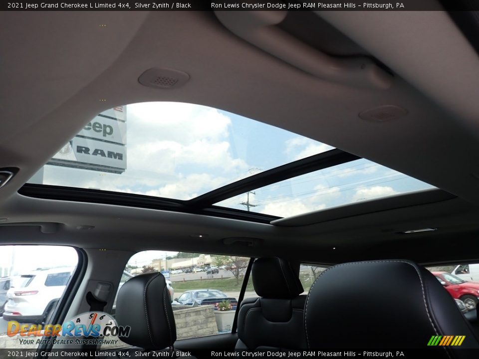 2021 Jeep Grand Cherokee L Limited 4x4 Silver Zynith / Black Photo #17
