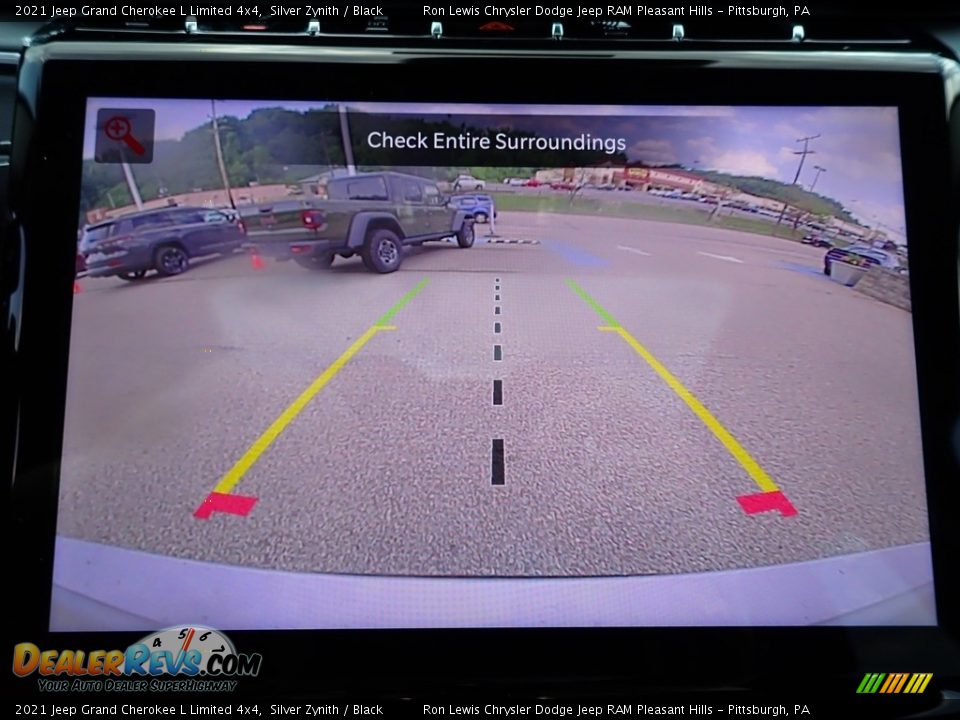 2021 Jeep Grand Cherokee L Limited 4x4 Silver Zynith / Black Photo #19