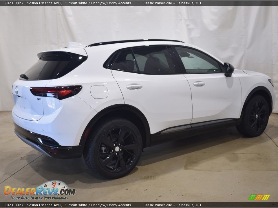 2021 Buick Envision Essence AWD Summit White / Ebony w/Ebony Accents Photo #2