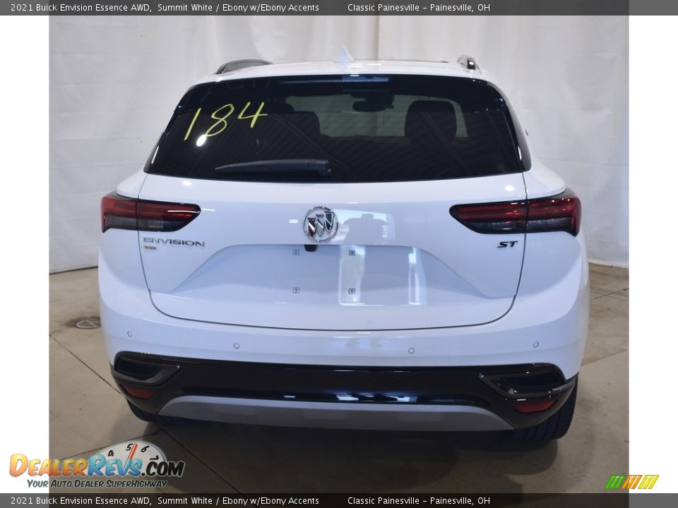 2021 Buick Envision Essence AWD Summit White / Ebony w/Ebony Accents Photo #3