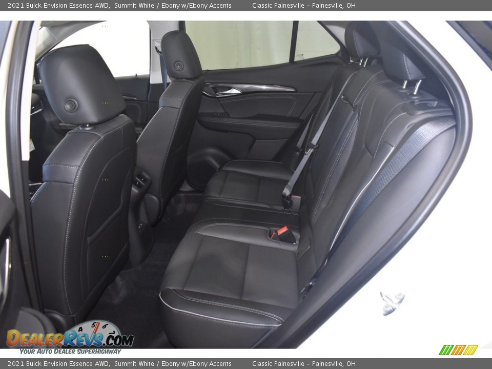 Rear Seat of 2021 Buick Envision Essence AWD Photo #8