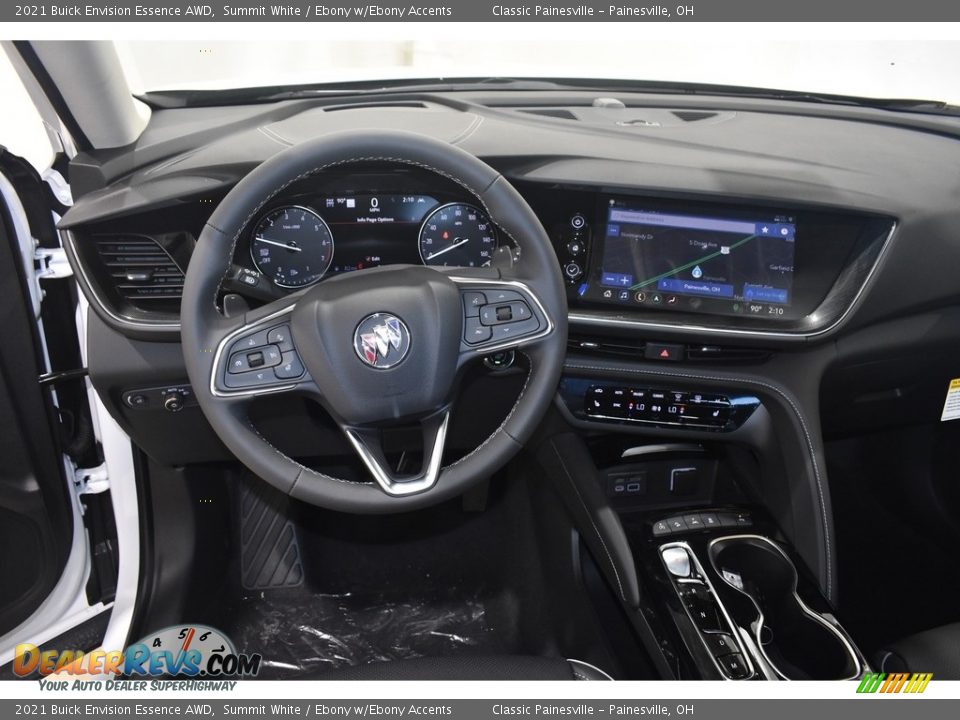 Dashboard of 2021 Buick Envision Essence AWD Photo #12