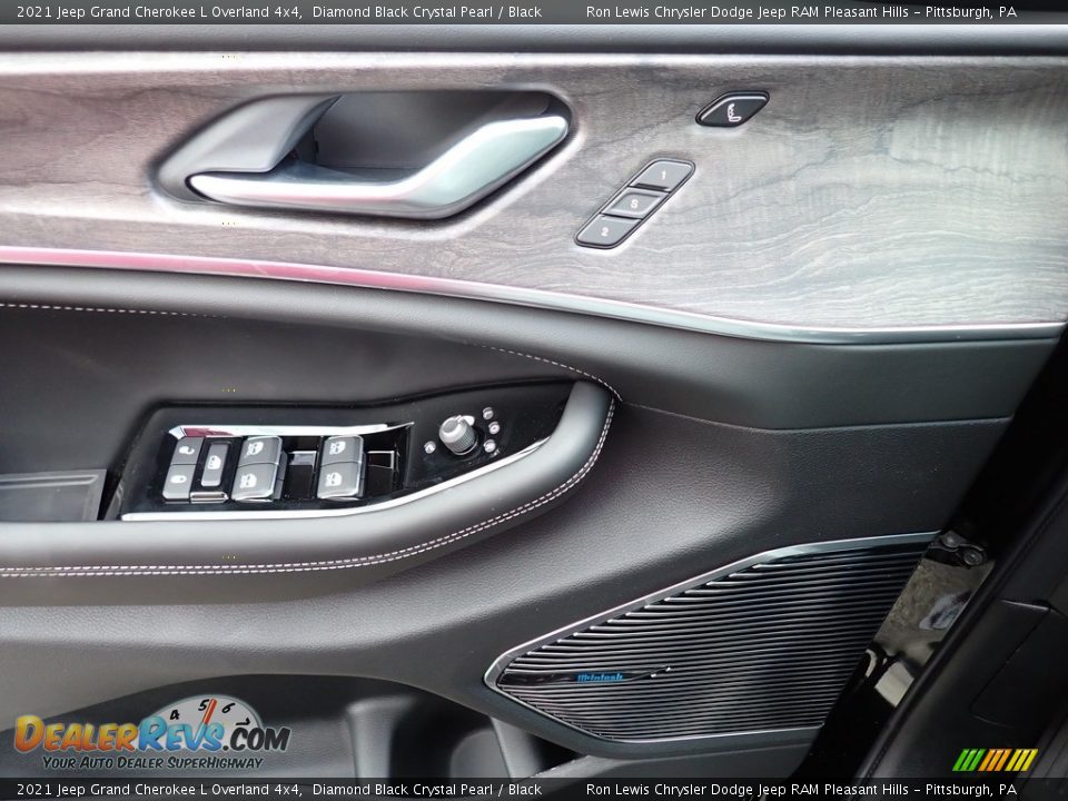 Door Panel of 2021 Jeep Grand Cherokee L Overland 4x4 Photo #14