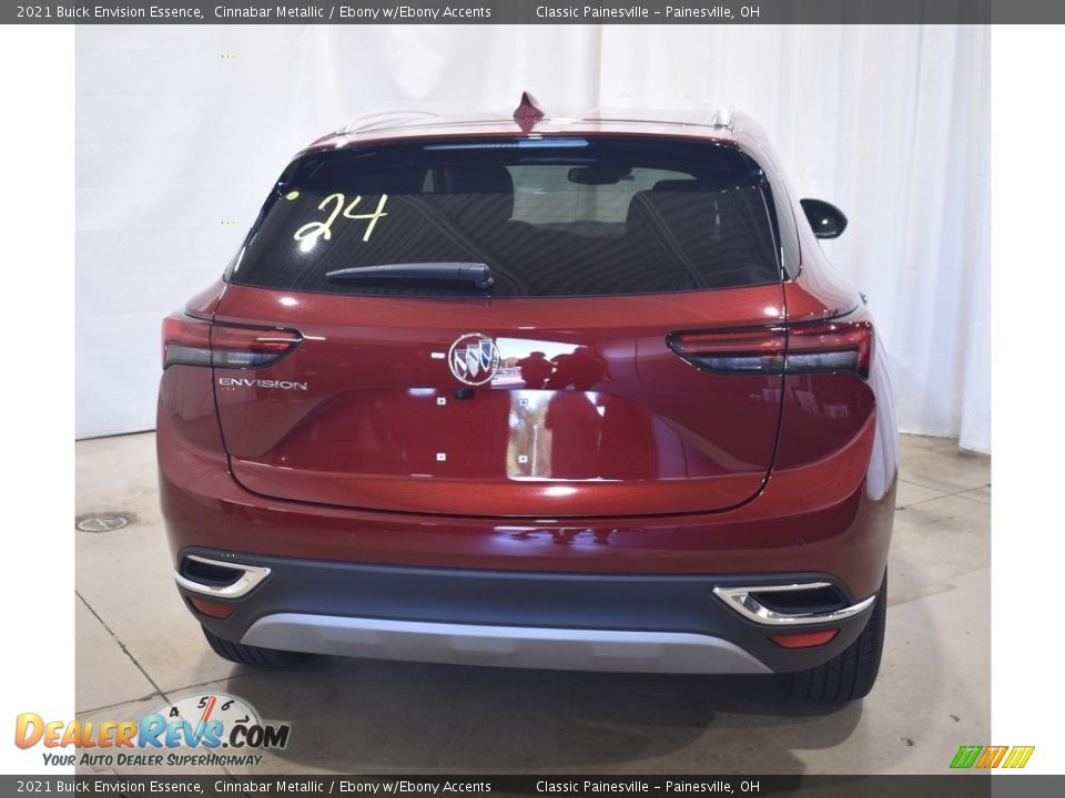 2021 Buick Envision Essence Cinnabar Metallic / Ebony w/Ebony Accents Photo #3