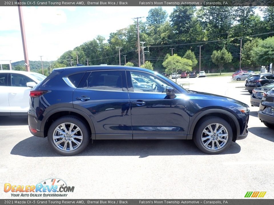 2021 Mazda CX-5 Grand Touring Reserve AWD Eternal Blue Mica / Black Photo #1