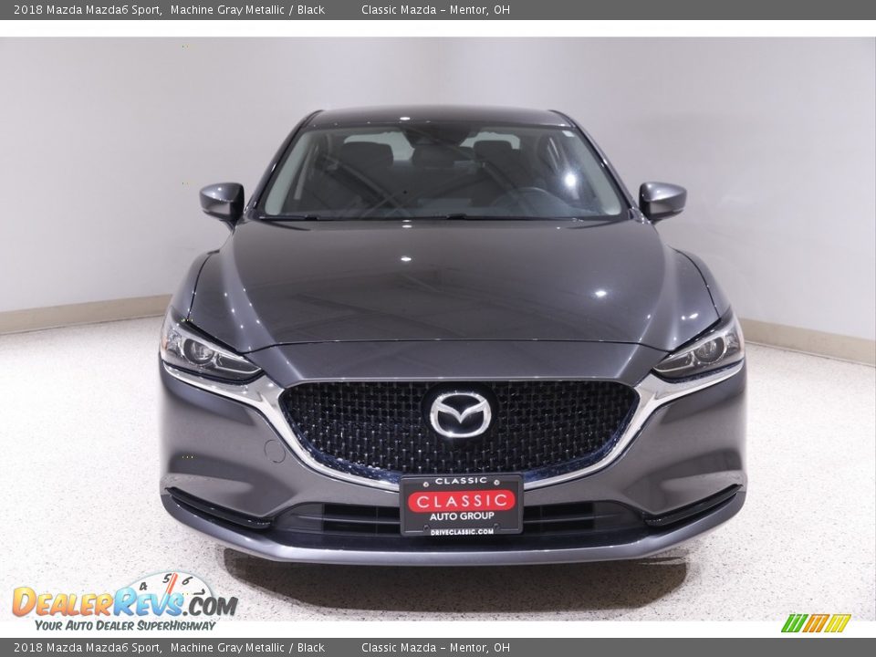 2018 Mazda Mazda6 Sport Machine Gray Metallic / Black Photo #2
