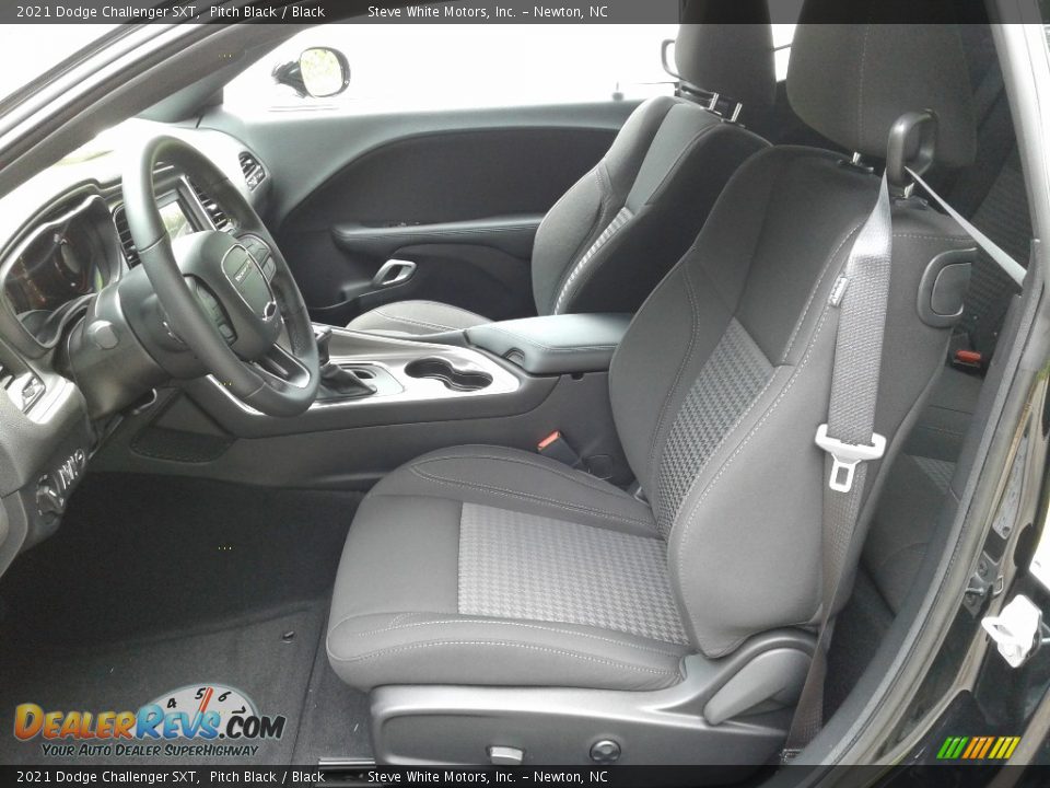 Black Interior - 2021 Dodge Challenger SXT Photo #10