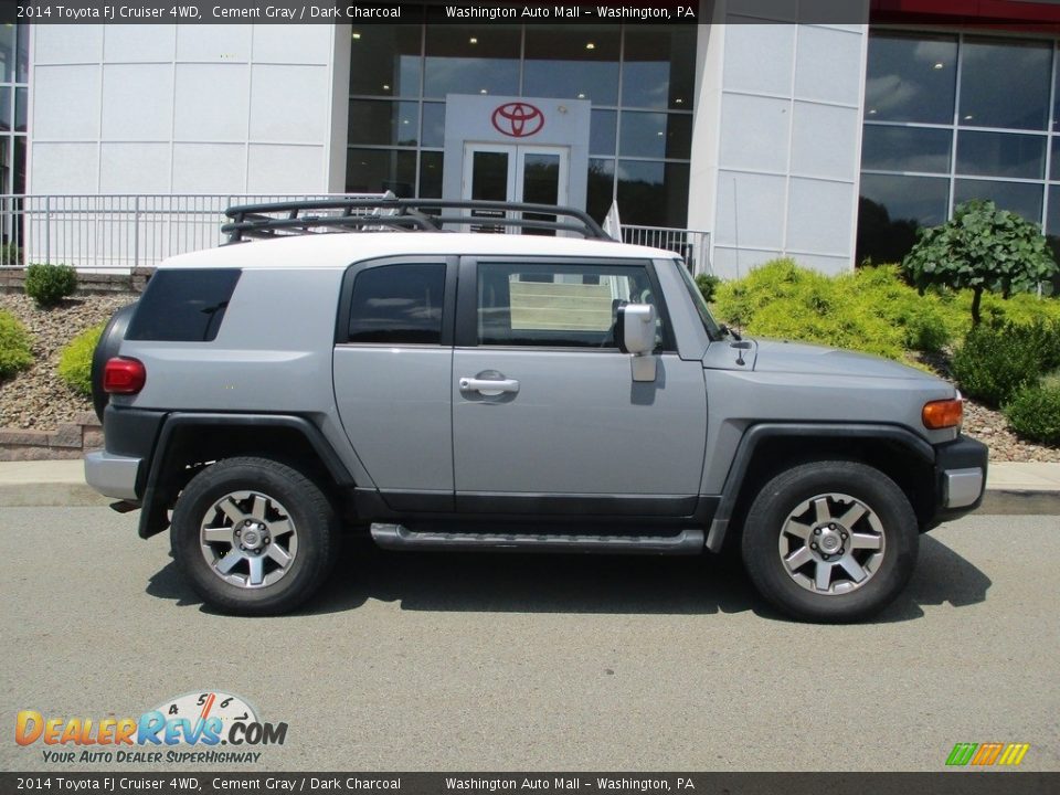 2014 Toyota FJ Cruiser 4WD Cement Gray / Dark Charcoal Photo #2