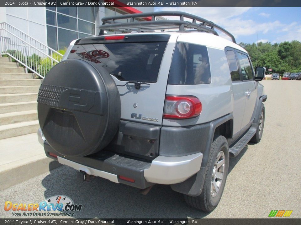 2014 Toyota FJ Cruiser 4WD Cement Gray / Dark Charcoal Photo #3