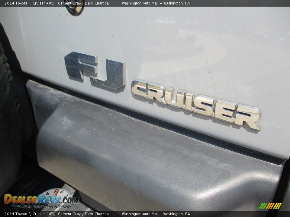 2014 Toyota FJ Cruiser 4WD Cement Gray / Dark Charcoal Photo #4