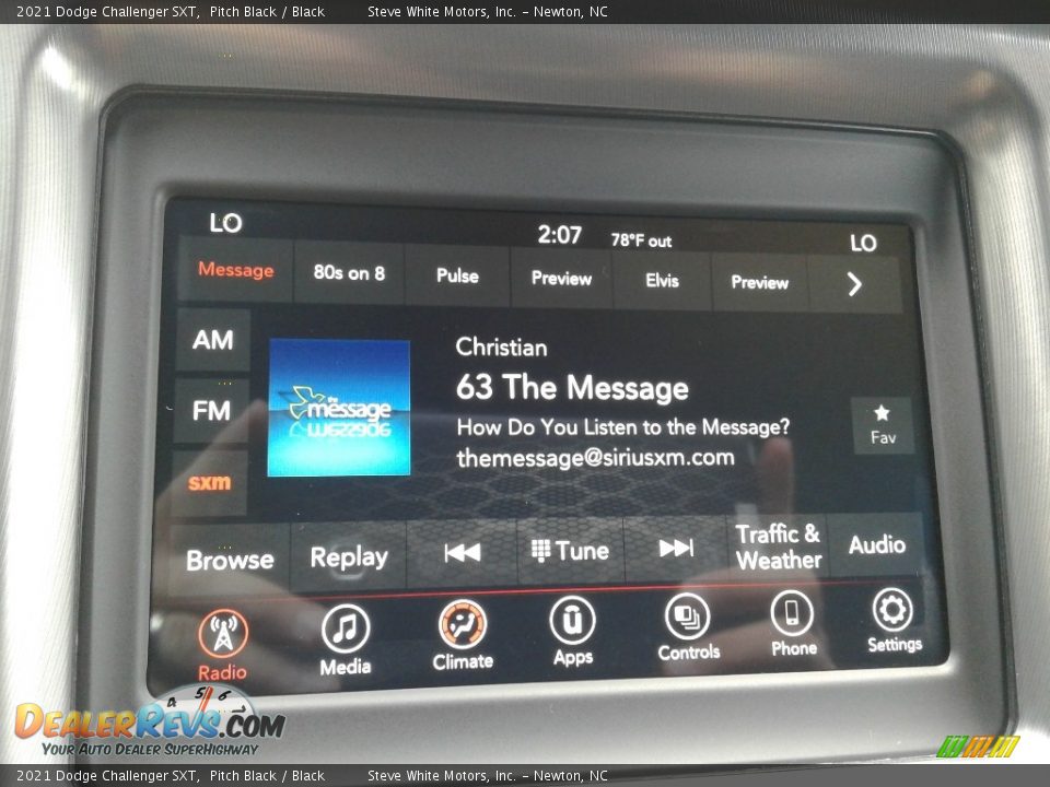 Audio System of 2021 Dodge Challenger SXT Photo #20