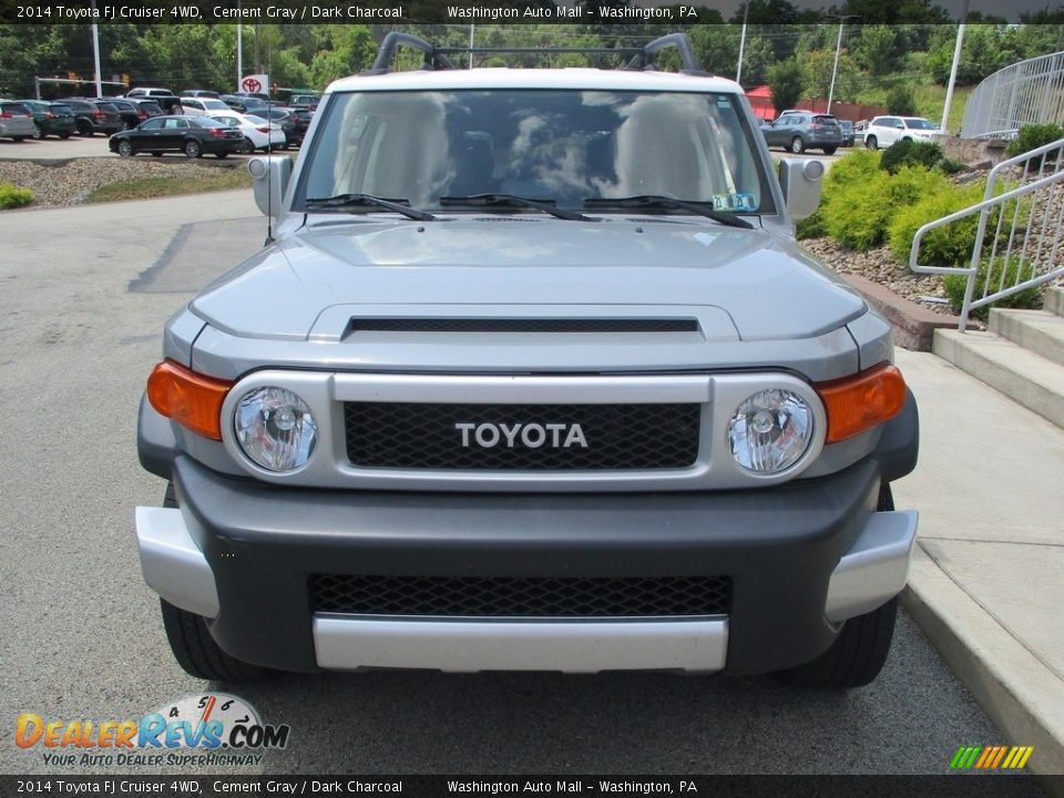 2014 Toyota FJ Cruiser 4WD Cement Gray / Dark Charcoal Photo #11