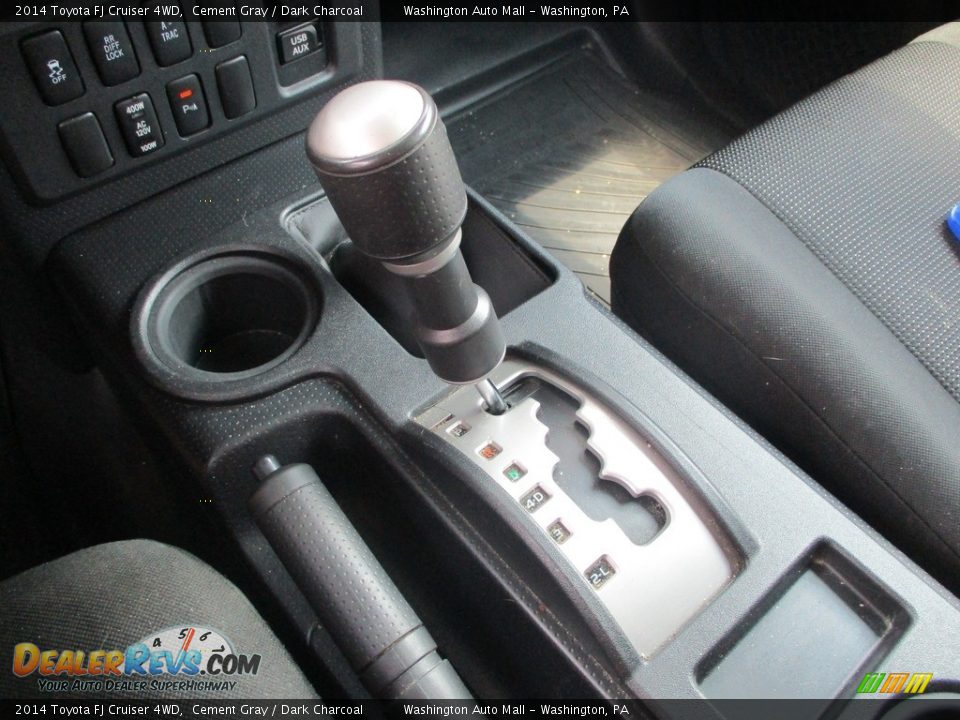 2014 Toyota FJ Cruiser 4WD Cement Gray / Dark Charcoal Photo #18