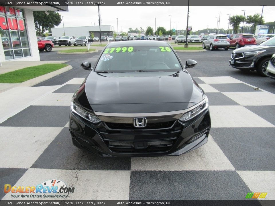 2020 Honda Accord Sport Sedan Crystal Black Pearl / Black Photo #2