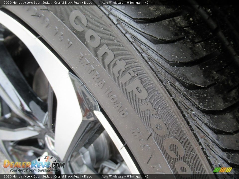 2020 Honda Accord Sport Sedan Crystal Black Pearl / Black Photo #8