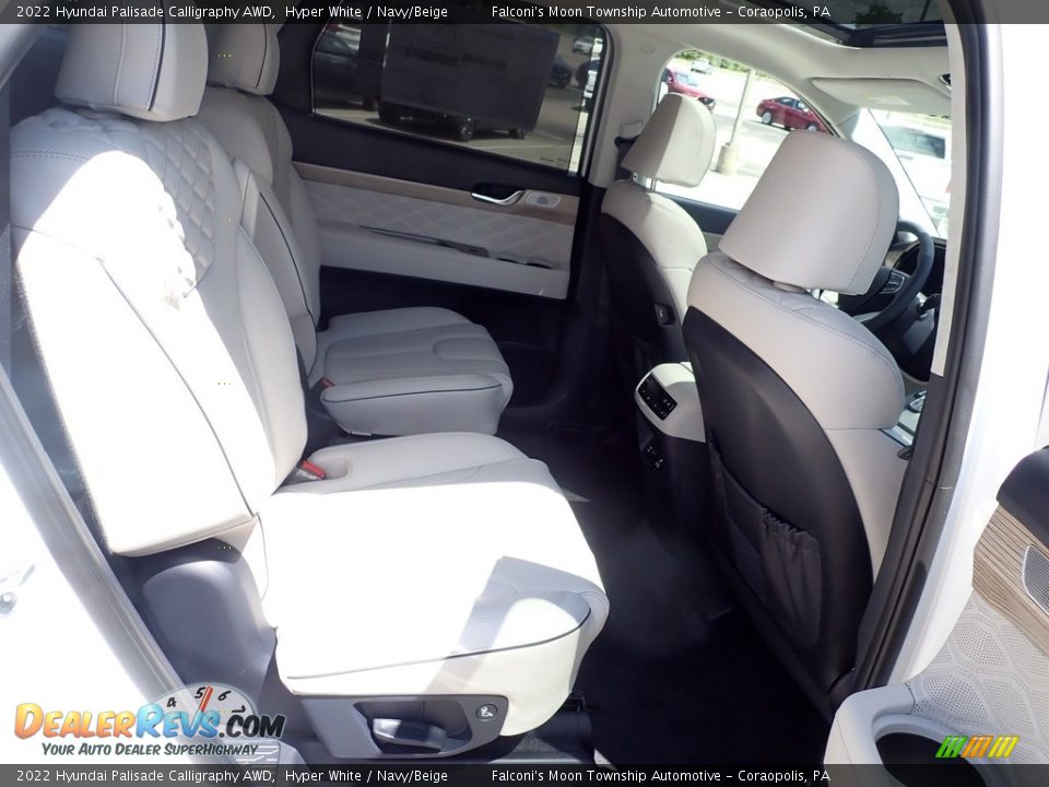 Rear Seat of 2022 Hyundai Palisade Calligraphy AWD Photo #10