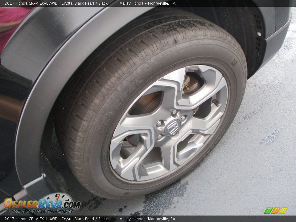 2017 Honda CR-V EX-L AWD Crystal Black Pearl / Black Photo #6