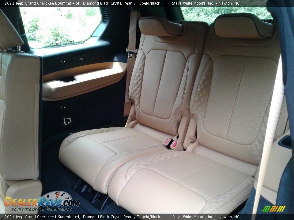 Rear Seat of 2021 Jeep Grand Cherokee L Summit 4x4 Photo #17