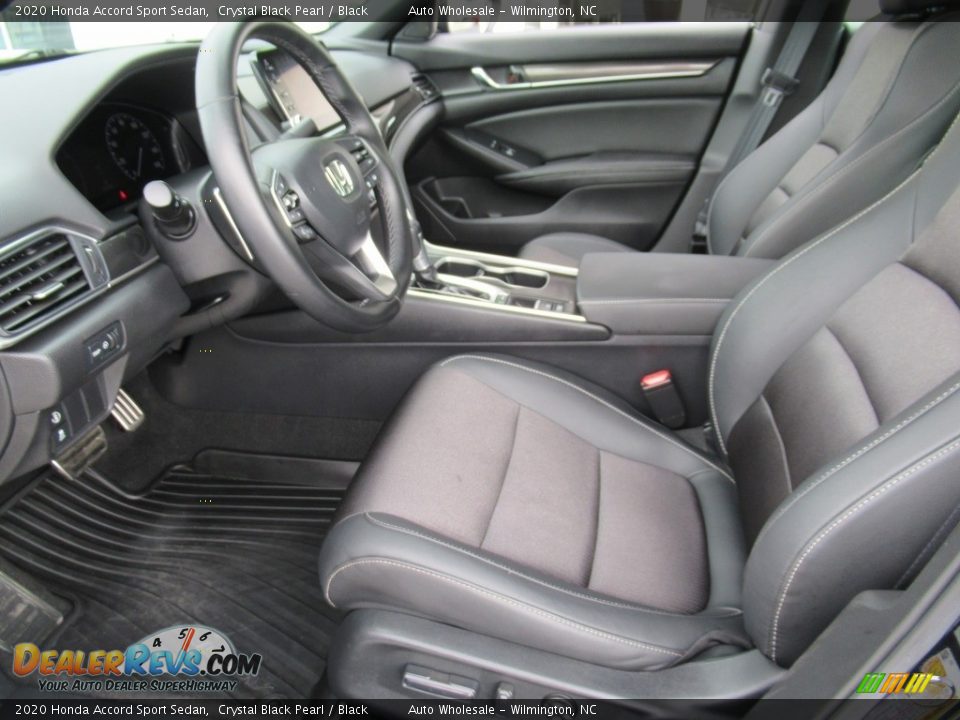 2020 Honda Accord Sport Sedan Crystal Black Pearl / Black Photo #11