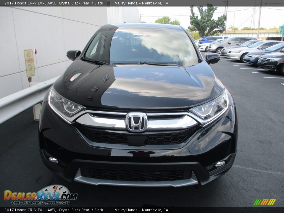 2017 Honda CR-V EX-L AWD Crystal Black Pearl / Black Photo #8
