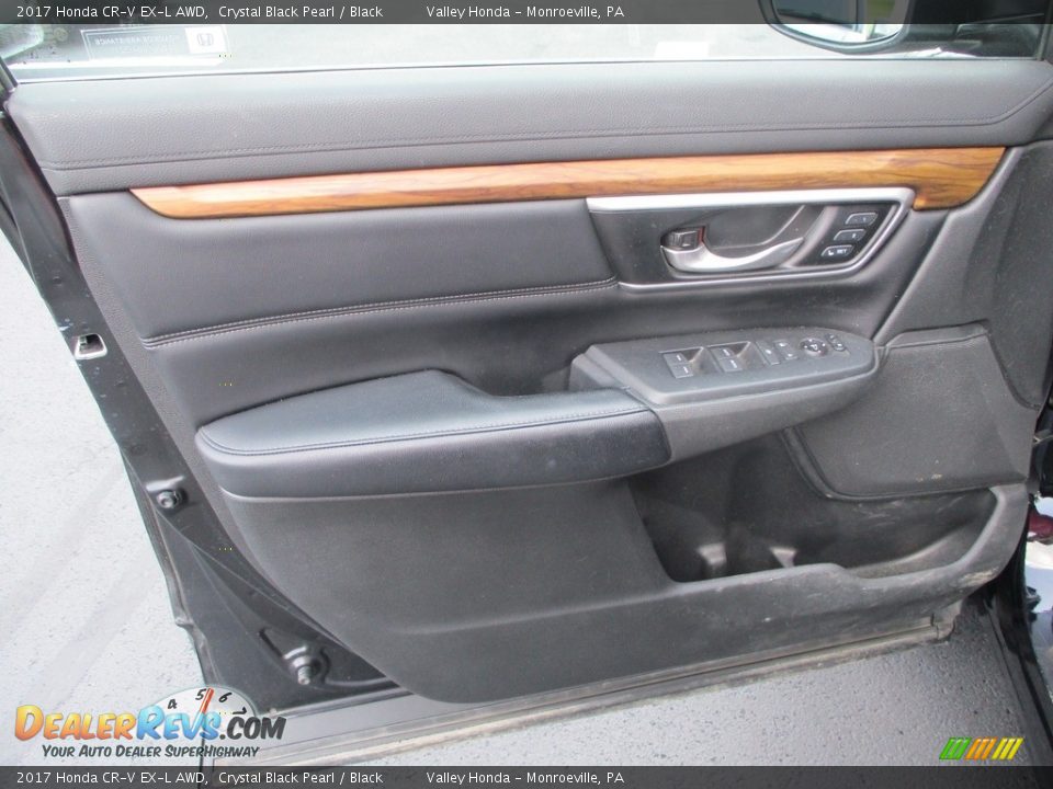 2017 Honda CR-V EX-L AWD Crystal Black Pearl / Black Photo #10