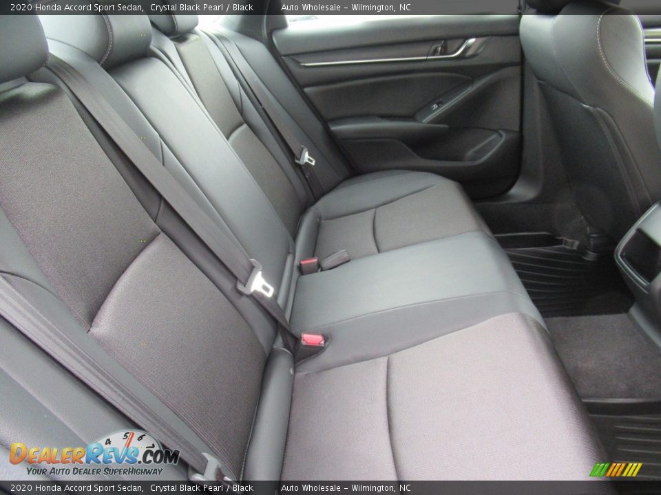 2020 Honda Accord Sport Sedan Crystal Black Pearl / Black Photo #14