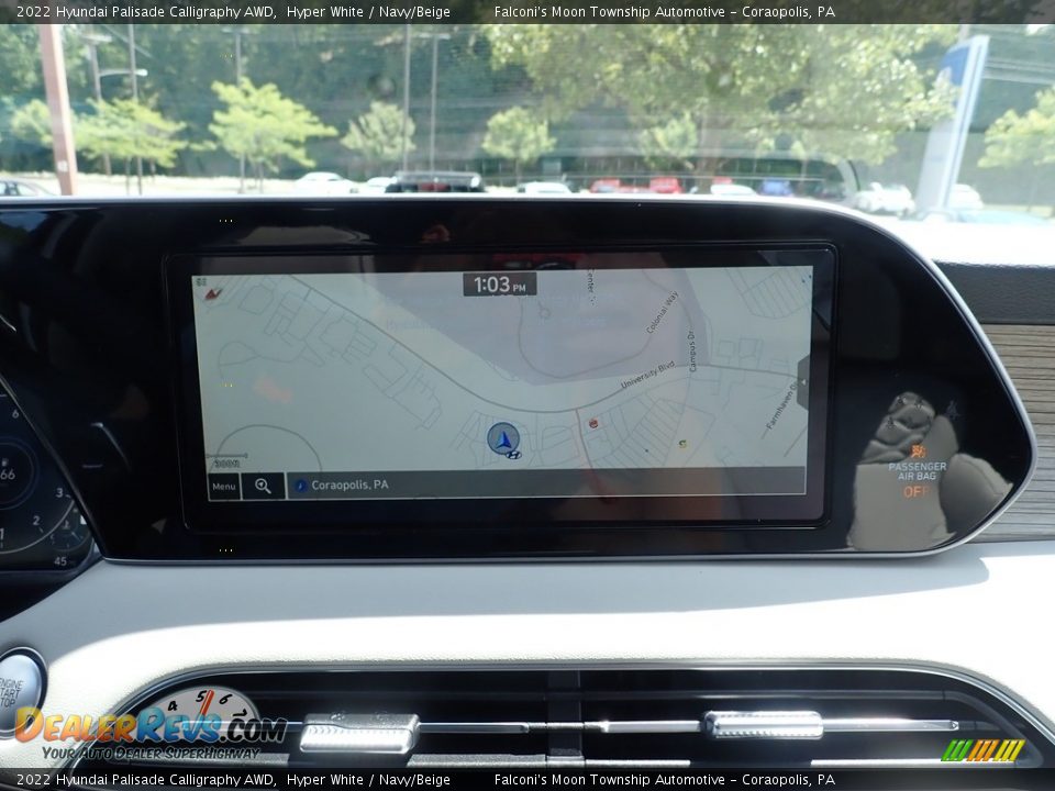 Navigation of 2022 Hyundai Palisade Calligraphy AWD Photo #17