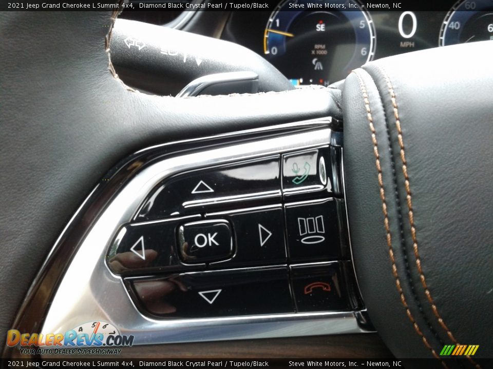2021 Jeep Grand Cherokee L Summit 4x4 Steering Wheel Photo #22