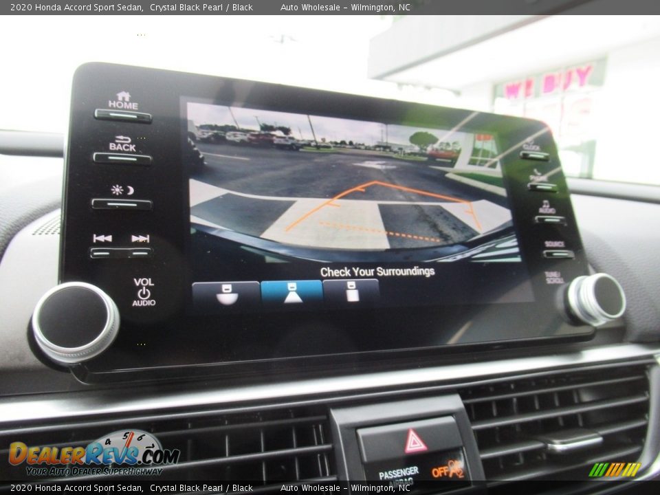 2020 Honda Accord Sport Sedan Crystal Black Pearl / Black Photo #18