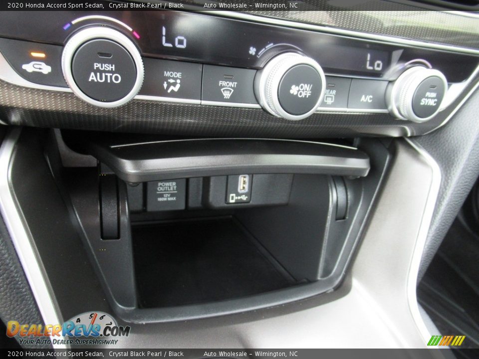 2020 Honda Accord Sport Sedan Crystal Black Pearl / Black Photo #19