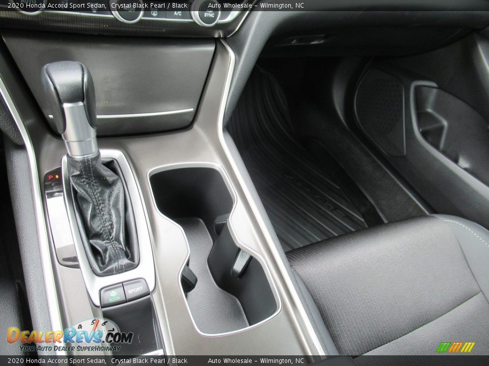 2020 Honda Accord Sport Sedan Crystal Black Pearl / Black Photo #20