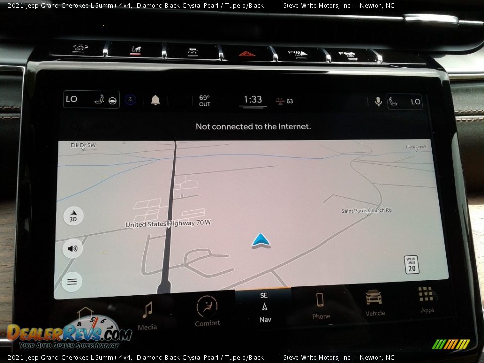 Navigation of 2021 Jeep Grand Cherokee L Summit 4x4 Photo #27