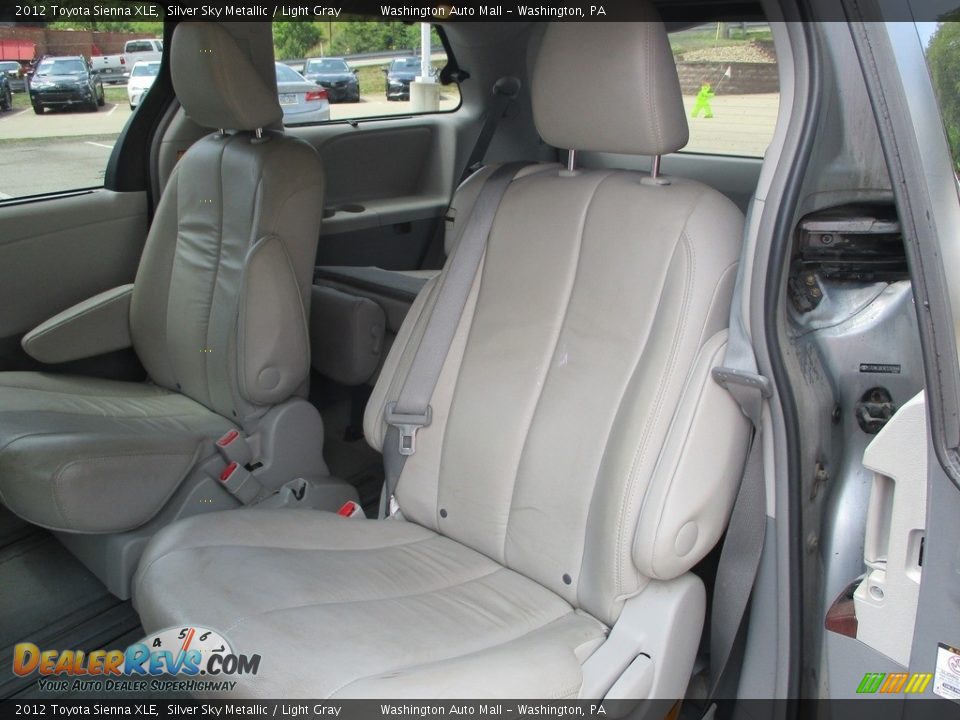 2012 Toyota Sienna XLE Silver Sky Metallic / Light Gray Photo #13