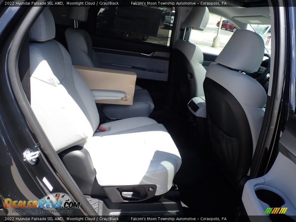 Rear Seat of 2022 Hyundai Palisade SEL AWD Photo #10