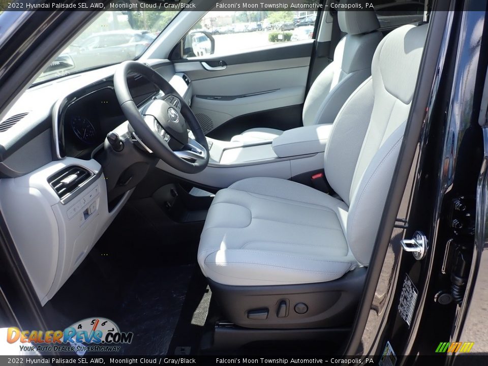 Gray/Black Interior - 2022 Hyundai Palisade SEL AWD Photo #13