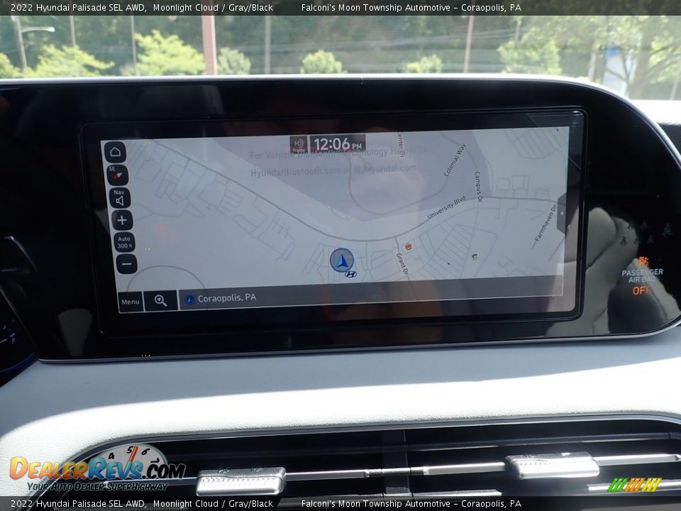 Navigation of 2022 Hyundai Palisade SEL AWD Photo #17