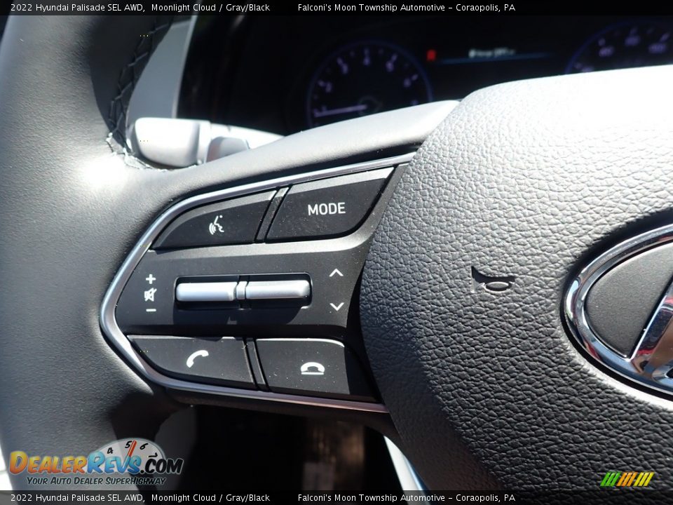 2022 Hyundai Palisade SEL AWD Steering Wheel Photo #20