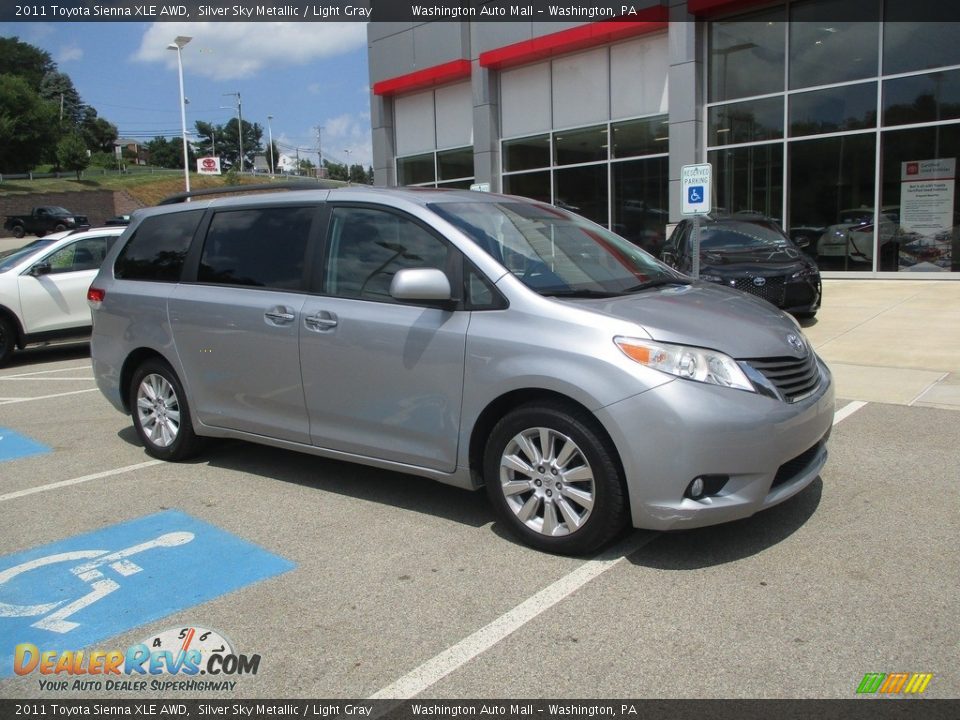 2011 Toyota Sienna XLE AWD Silver Sky Metallic / Light Gray Photo #1