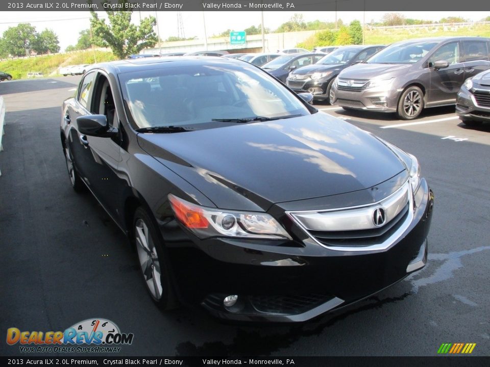 2013 Acura ILX 2.0L Premium Crystal Black Pearl / Ebony Photo #7